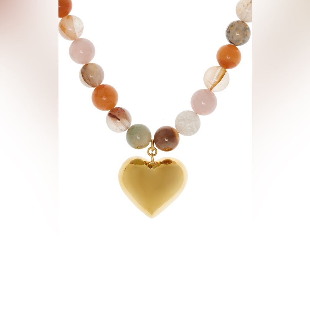 Mayol Gold And Silver-Plated Beaded Necklace - Picture 3 of 6